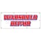 Signmission WINDSHIELD REPAIR BANNER SIGN glass repair specialist automotive cars B-96 Windshield Repair - alternate 1